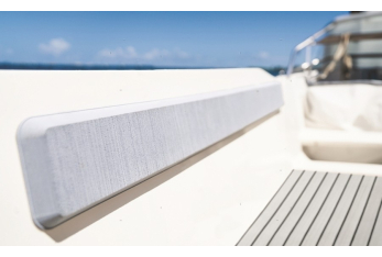 Cuscino parapetto eva bianco 100x10cm