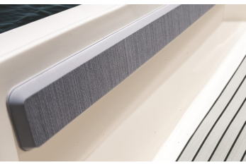 Cuscino parapetto eva grigio 100x10cm