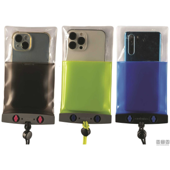 Custodia impermeabile aquapac per telefono compact plus blu