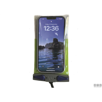 Custodia impermeabile aquapac per telefono compact plus lime