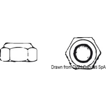 Dadi autobl.12 AISI 304 AUTOBL.12