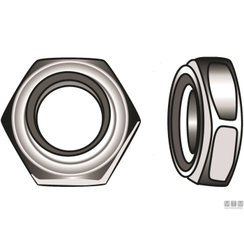 Dadi autobloccanti din985 a4 m12 3pz 