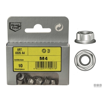 Dadi esagonali flangiati m12 2pz 