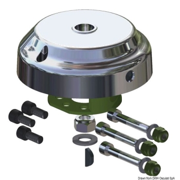 Dispositivo antifurto X90 coprimozzo 90° cromato 