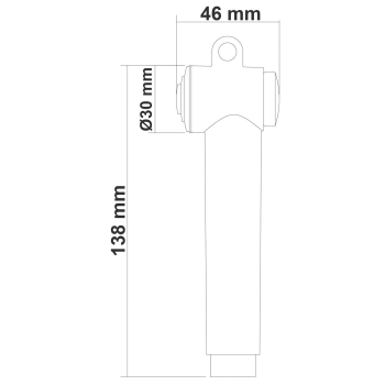 Doccetta a Pulsante 1/2'F