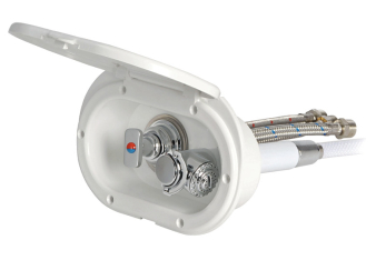 Doccetta c/tubo inox da 4 mt. 