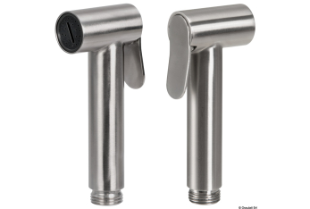 Doccetta inox a pulsante 