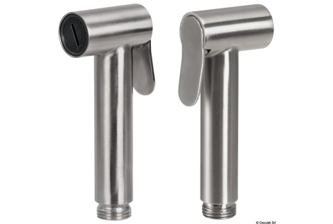 Doccetta inox a pulsante 