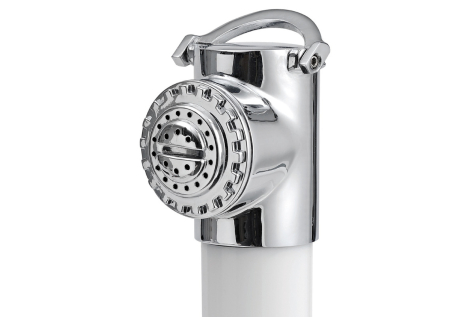 Doccetta New Edge Inox tubo inox 4 m 