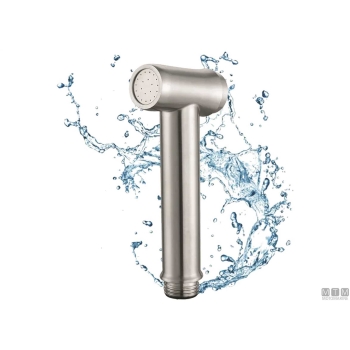 Doccetta push button in acciaio inox< 