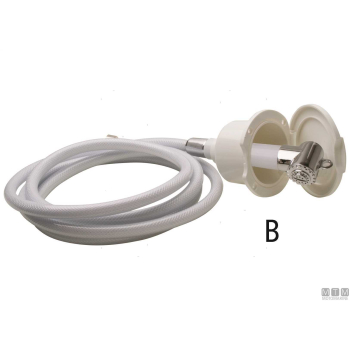 Doccetta push button inox 18/8