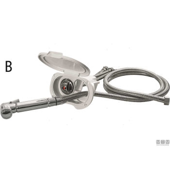 Doccetta shut-off knob mona abs e ottone