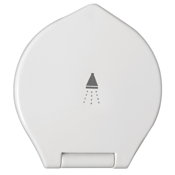 Doccia Elegant bianca tubo PVC 2,5 m a parete 