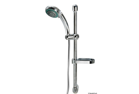 Doccia saliscendi Wash tubo in PVC grigio 