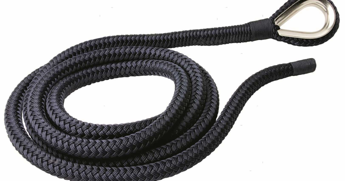 Cima Ormeggio Polipropilene 6m - Diametro 12mm - Portata 1,5T - Con Giunzione Oculare 40cm - Per Barche - Foto 5