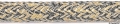 Doppia treccia misto Kevlar poliestere grigia 10mm 