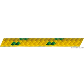 Doppia treccia rossa mm 6 