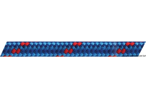Doppia treccia rossa mm 6 
