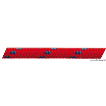 Doppia treccia verde Ø 8 mm 