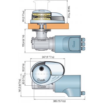 DP3 C/CAMPANA 1500W 12V B.8