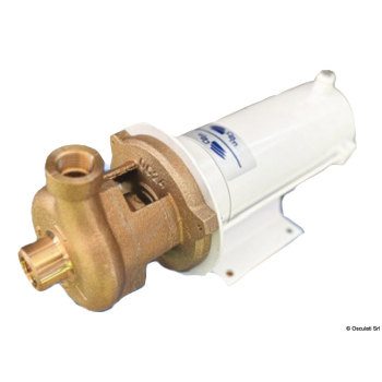 Elettropompa centrifuga in bronzo 24V 80 l/min 