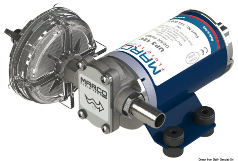 Elettropompa per travaso gasolio 12 V 