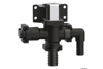 Elettrovalvola ed anti-sifone in tecnopolimero 12V 