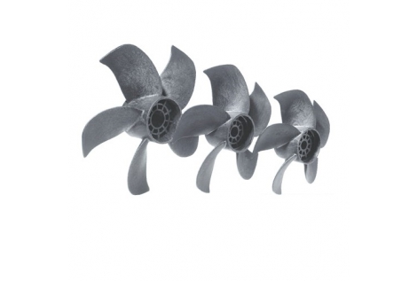 Sourcing Map Elica Di Ricambio Per Aliante RC, Nylon Nero, 22,7x15,2 Cm, Per Spinner D28-D48 Mm (1 Paio)