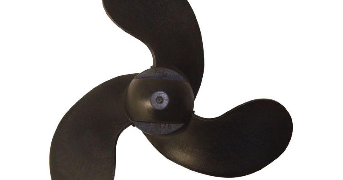 Elica per modellismo navale, 2 pale, diametro 30 mm, lato sinistro, in berillio - Italia