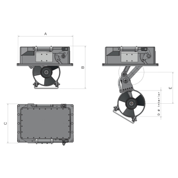 Elica Retrattile HYD Max Power R450/34 Kit Completo