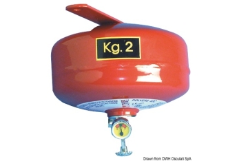 Estintore automatico 2 Kg a pioggia 