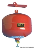 Estintore automatico 6 Kg a pioggia 
