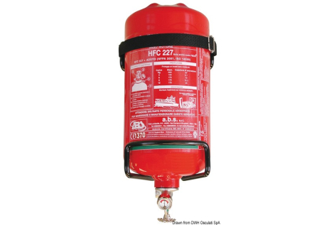 Estintore Easy Fire con pressostato 3 kg 