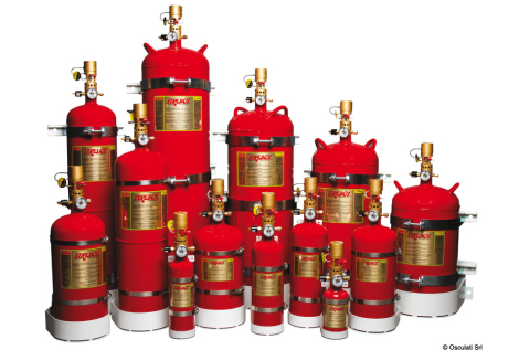 Estintore orizzontale gas 5,1 kg 