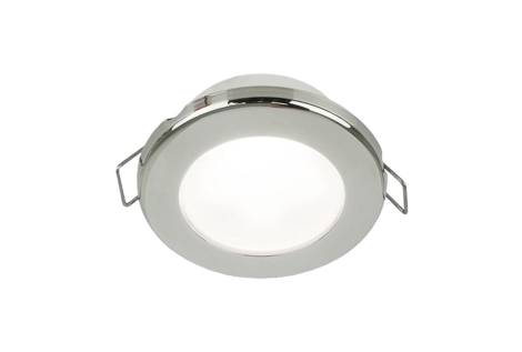 Euroled 75 acciaio luce bianca 12v