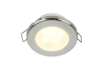Euroled 75 acciaio luce calda 24v