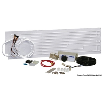 Evaporatore a piastra per frigo max 260 l 