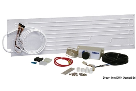 Evaporatore a piastra per frigo max 260 l 