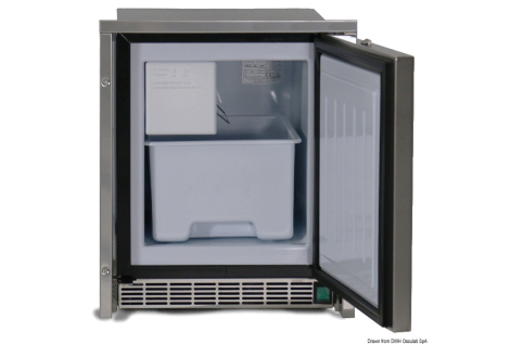 Fabbricatore ghiaccio con profilo basso 