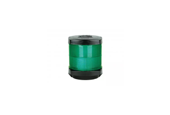 Fanale 2984 nero 360° luce verde