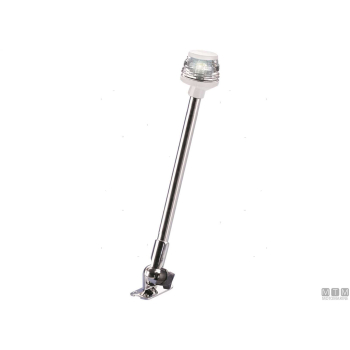 Fanale asta pieg led h23cm nero <20m