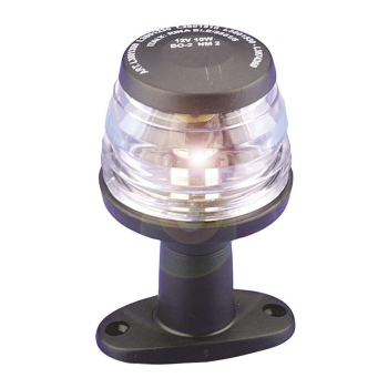 Fanale bianco 360° base bianca