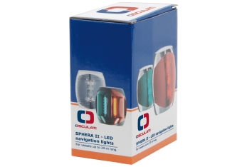 Fanale di via Sphera II verde corpo bianco 
