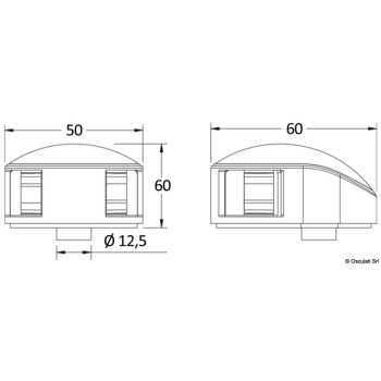 Fanale LED 225° 20 m 
