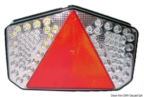 Fanale Led posteriore SX 