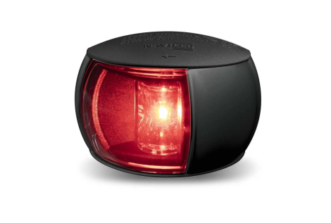 Fanale nero a led sinistra/rosso