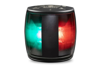Fanale Nero Naviled Pro Bicolore Verde/Rosso