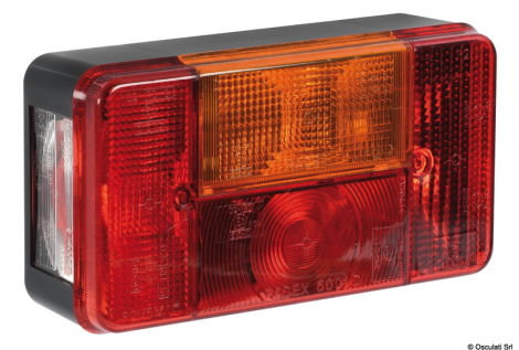 Fanale posteriore DX 5 funzioni 4 lampadine 