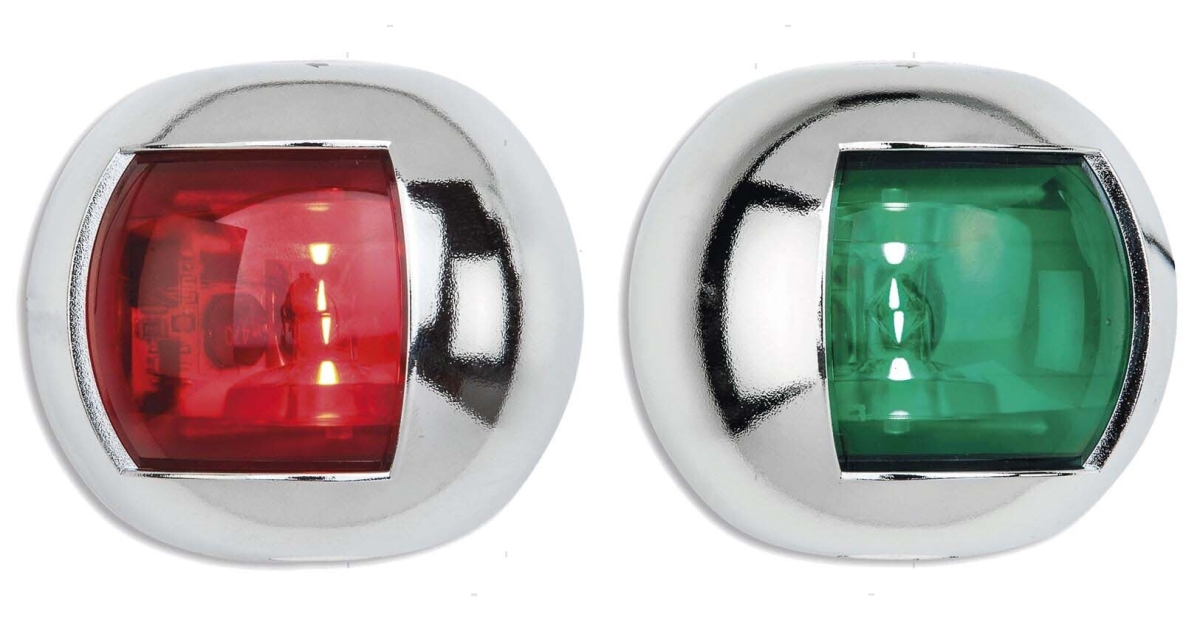 FANALE SIRIUS 225 BIANCO INOX | Fanali Di Navigazione Per Barche Fino A