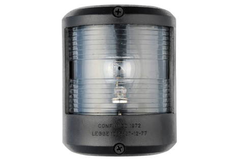 Fanale U78 poppa bianco/nero 12 V 